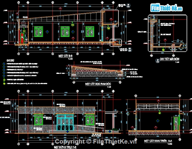 nhà văn hóa,bản vẽ nhà văn hóa,file cad nhà văn hóa